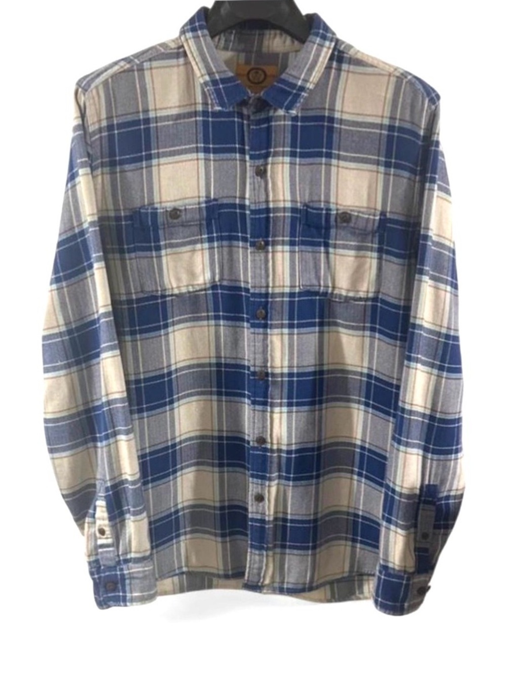VTG Plaid Lightweight Flannel Shirt Size Men’s Large